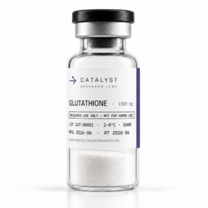 Glutathione research vial