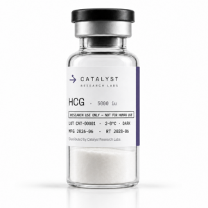 HCG research vial