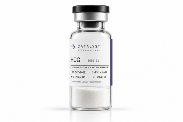 HCG research vial