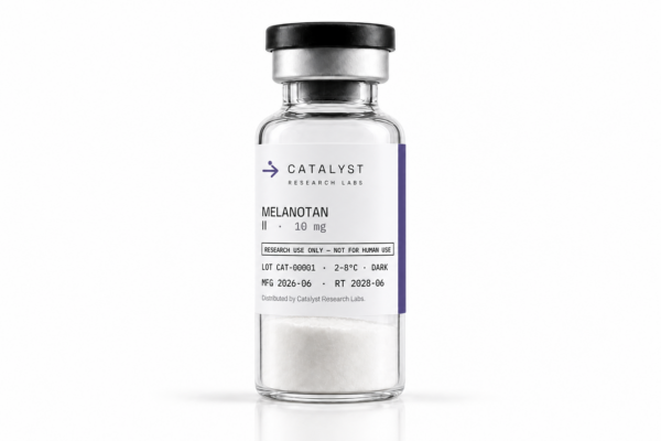 Melanotan II research vial