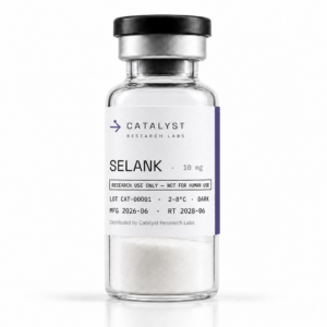Selank research vial