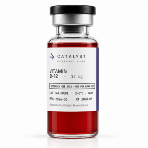 Vitamin B-12 research vial
